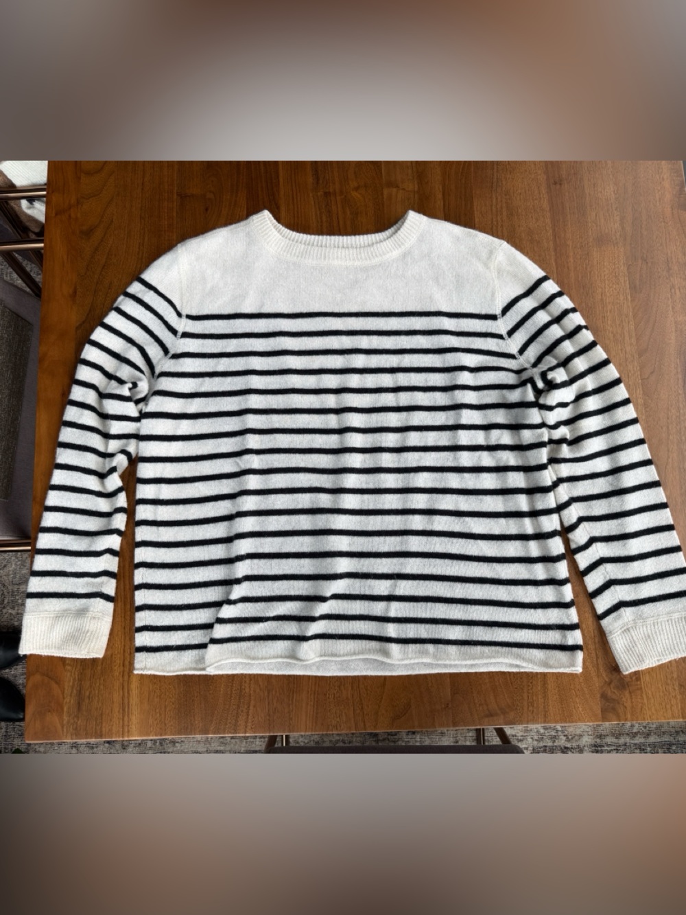 Reformation Cashmere Boyfriend Sweater  - Large